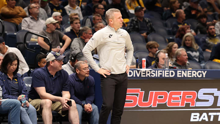 West Virginia University head coach Ross Hodge