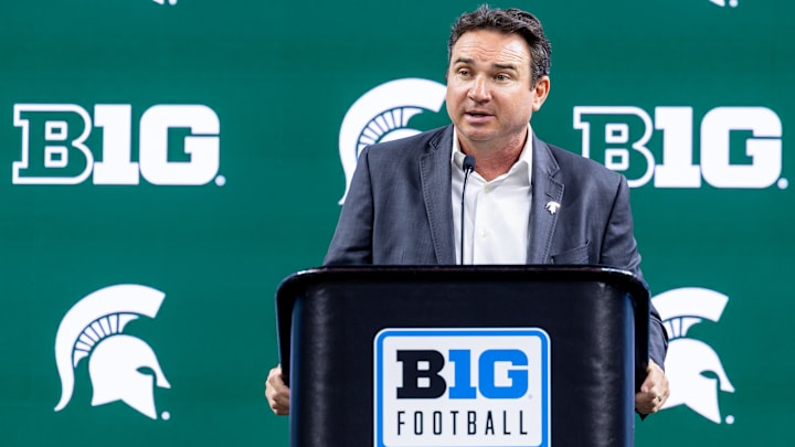 Michigan State Head Coach Jonathan Smith
