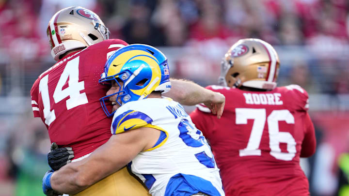 Los Angeles Rams v San Francisco 49ers, Jonah Williams, Sam Darnold