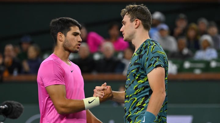 Jack Draper upset Carlos Alcaraz on Thursday.