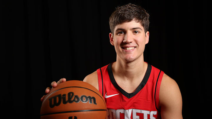 The Houston Rockets' media day highlighted rookie Reed Sheppard