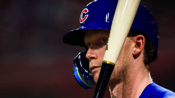 Sep 19, 2026; Cincinnati, Ohio, USA; Chicago Cubs outfielder Pete Crow-Armstrong (4) prepares on deck in the ninth inning against the Cincinnati Reds at Great American Ball Park. Mandatory Credit: Katie Stratman-Imagn Images Sep 19, 2026; Cincinnati, Ohio, USA; Chicago Cubs outfielder Pete Crow-Armstrong (4) prepares on deck in the ninth inning against the Cincinnati Reds at Great American Ball Park. Mandatory Credit: Katie Stratman-Imagn Images
