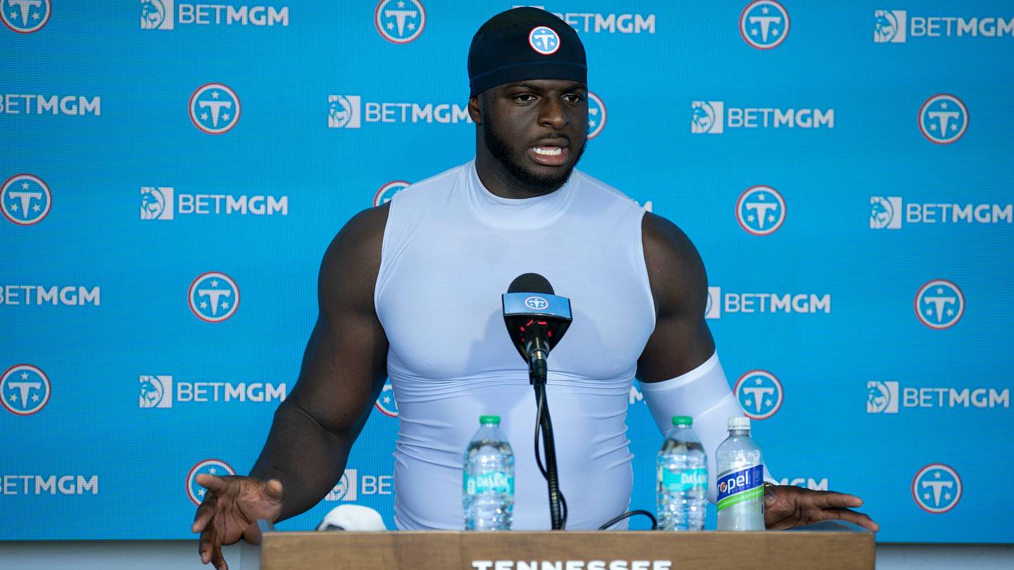 Femi Oladejo is at a Titans crossroads, and it's literally now or never