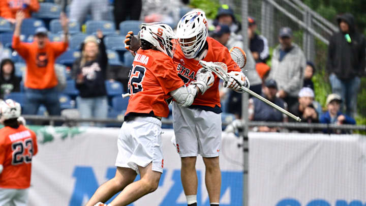 Syracuse men's lacrosse beat Colgate on senior day, and attack Joey Spallina broke the career all-time points record at SU.