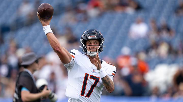Chicago Bears quarterback Tyson Bagent. Chicago Bears quarterback Tyson Bagent.