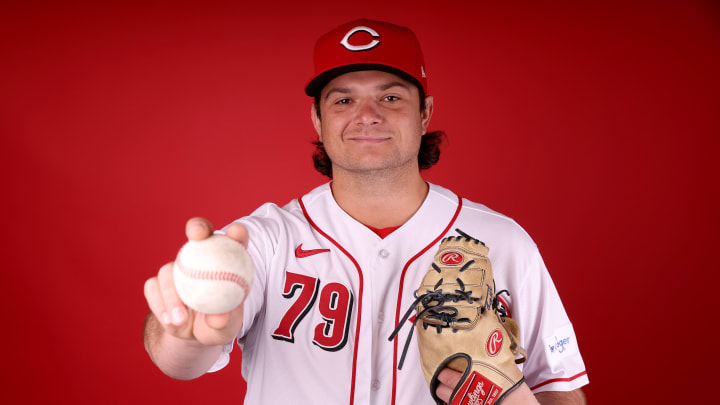 Cincinnati Reds pitcher Ian Gibaut