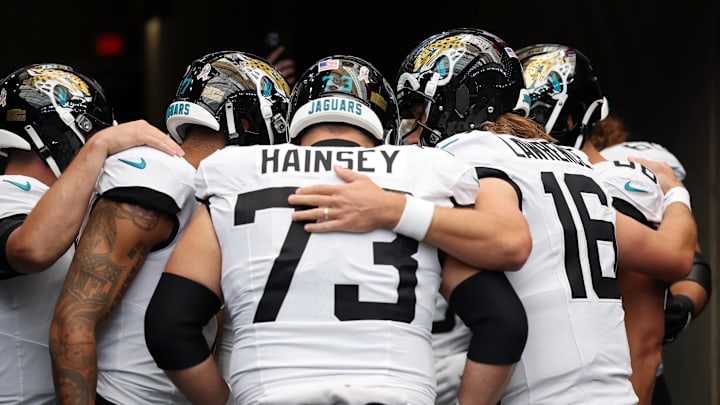Jacksonville Jaguars - center Robert Hainsey Jacksonville Jaguars - center Robert Hainsey