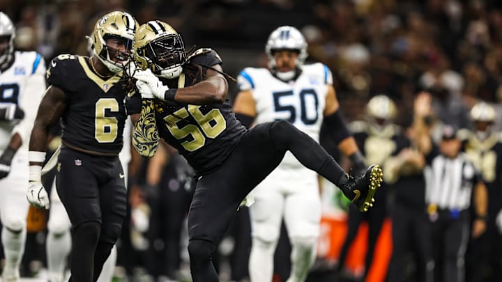 Saints stud middle linebacker and co-team captain Demario Davis has missed last two days of practice with a hamstring injury, heading into game at Atlanta on Sunday.