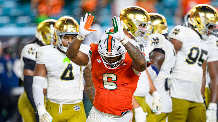 COLLEGE FOOTBALL: AUG 31 Notre Dame at Miami