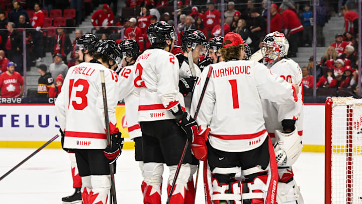 Czechia v Canada: Quarterfinals - 2025 IIHF World Junior Championship