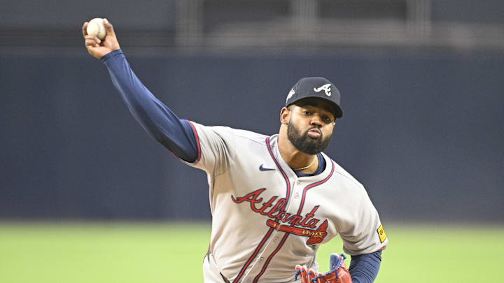 The Braves have had it rough Monday night The Braves have had it rough Monday night