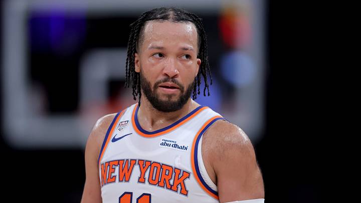 Jun 10, 2026; New York, New York, USA; New York Knicks guard Jalen Brunson (11) during the second quarter of game four of the 2026 NBA Finals against the San Antonio Spurs at Madison Square Garden. Mandatory Credit: Brad Penner-Imagn Images Jun 10, 2026; New York, New York, USA; New York Knicks guard Jalen Brunson (11) during the second quarter of game four of the 2026 NBA Finals against the San Antonio Spurs at Madison Square Garden. Mandatory Credit: Brad Penner-Imagn Images