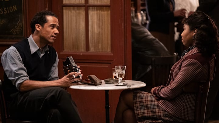 Jacob Anderson as Louis De Point Du Lac and Delainey Hayles as Claudia - Interview with the Vampire _ Season 2, Episode 2 - Photo Credit: Larry Horricks/AMC