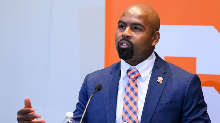 New Syracuse football head coach Fran Brown and his staff will host James Heard Jr., a freshman linebacker at Big 12 Conference school West Virginia who is in the transfer portal, on an official visit.