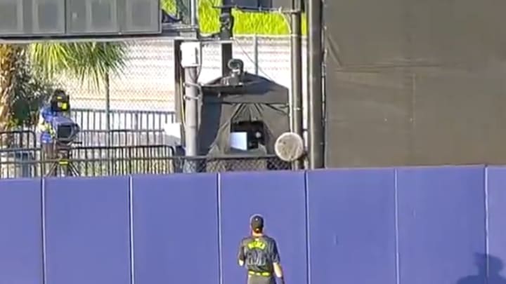 This home run by the Twins' Kody Clemens landed in an incredibly improbable place. 
