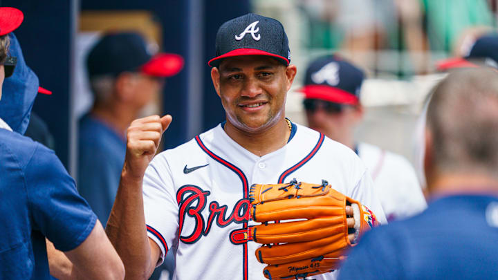Los Angeles Angels v Atlanta Braves