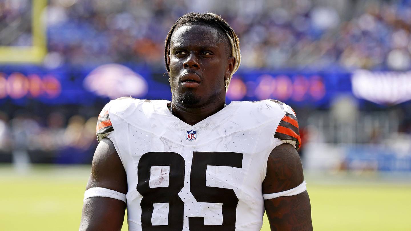 Panthers Could Sign David Njoku After Failing To Draft a Real Tight End