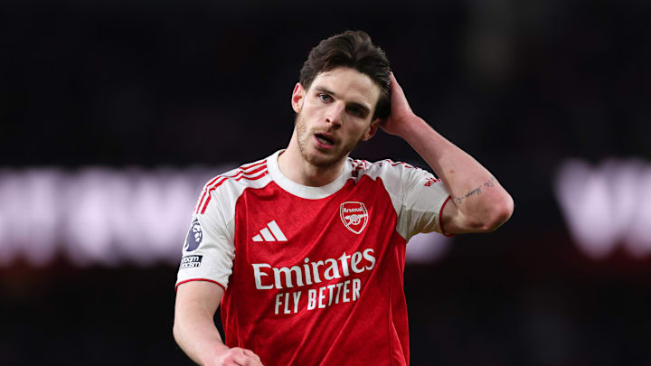 Declan Rice et les Gunners sont leaders de Premier League Declan Rice et les Gunners sont leaders de Premier League