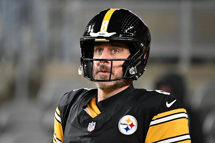 Pittsburgh Steelers quarterback Aaron Rodger