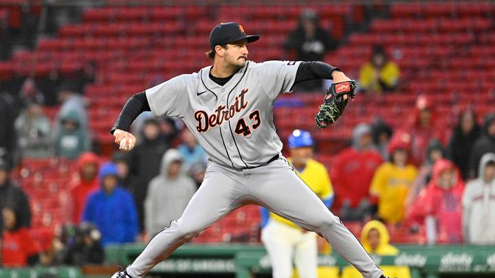 Detroit Tigers relief pitcher Connor Seabold Detroit Tigers relief pitcher Connor Seabold
