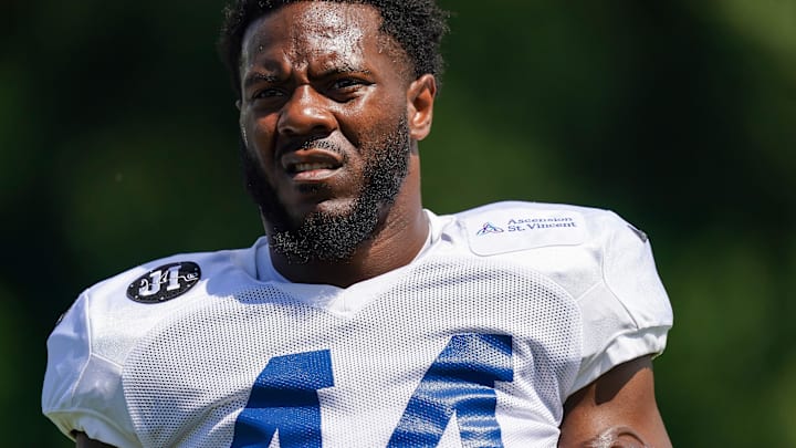 Indianapolis Colts linebacker Zaire Franklin