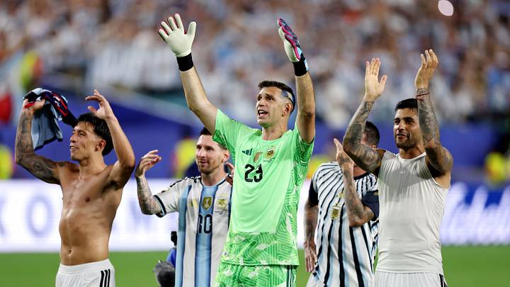 Argentina is favored to advance to the quarterfinals. Argentina is favored to advance to the quarterfinals.