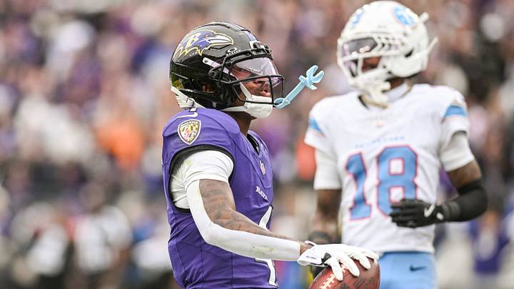 Baltimore Ravens wide receiver Zay Flowers