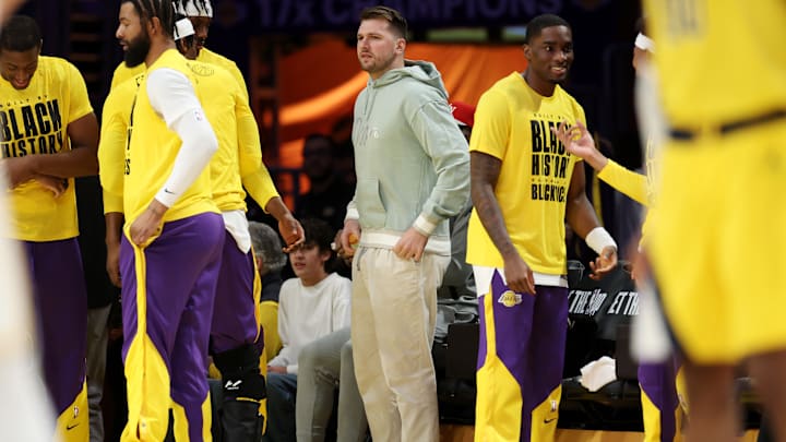 Luka Doncic debería debutar con Los Angeles Lakers en el duelo de este lunes ante el Utah Jazz