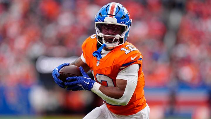 Denver Broncos running back RJ Harvey