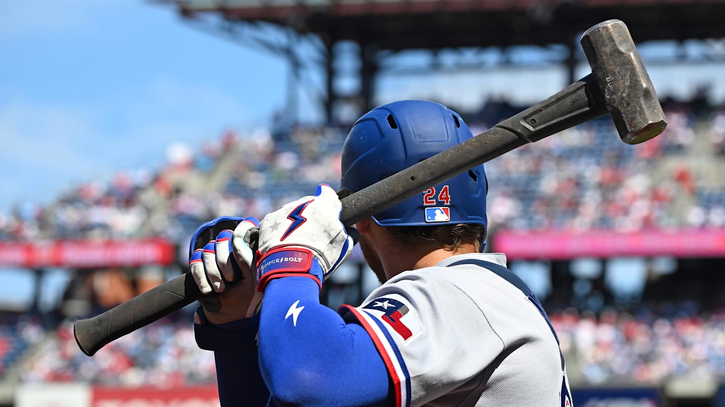 Rangers’ Brandon Nimmo Explains Origins of On-Deck Sledgehammer