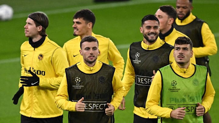 Young Boys é o único suíço da fase da liga da Champions League 2024/25