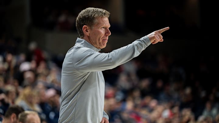 Gonzaga Bulldogs head coach Mark Few. Gonzaga Bulldogs head coach Mark Few.