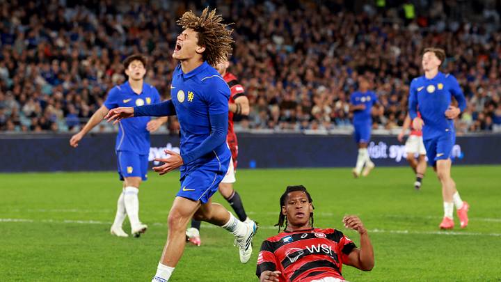 Emenalo in action for Chelsea youth Emenalo in action for Chelsea youth