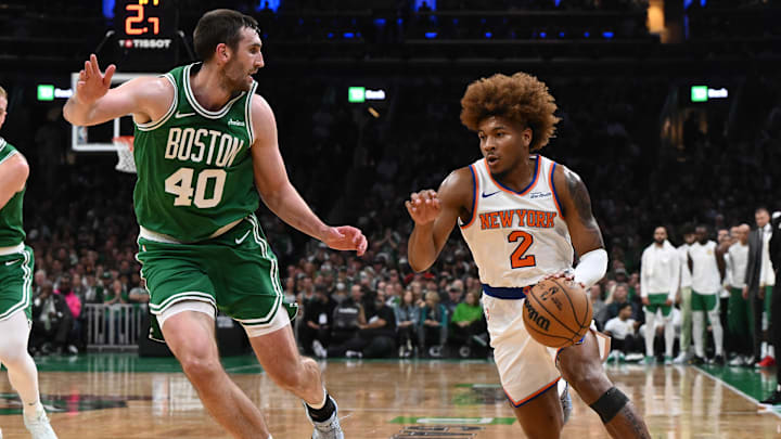 New York Knicks v Boston Celtics