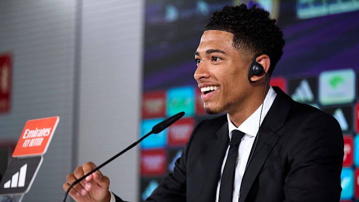 Real Madrid Unveil New Signing Jude Bellingham