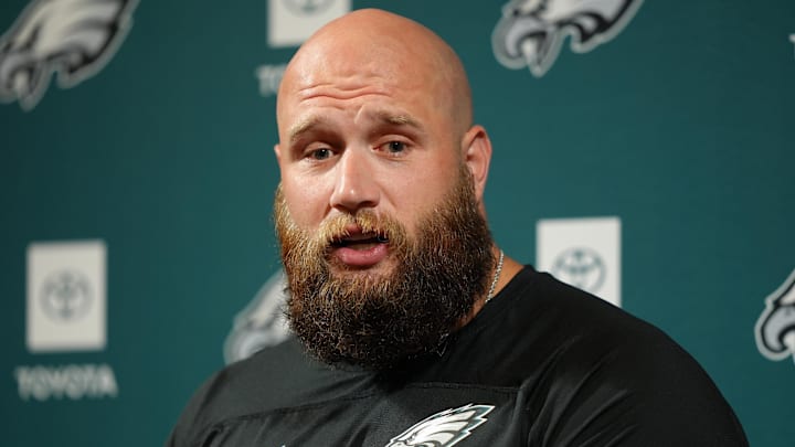 Philadelphia Eagles offensive lineman Lane Johnson