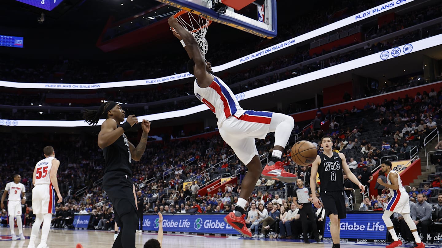 Pistons Set Franchise Record in Demolition of the Brooklyn Nets