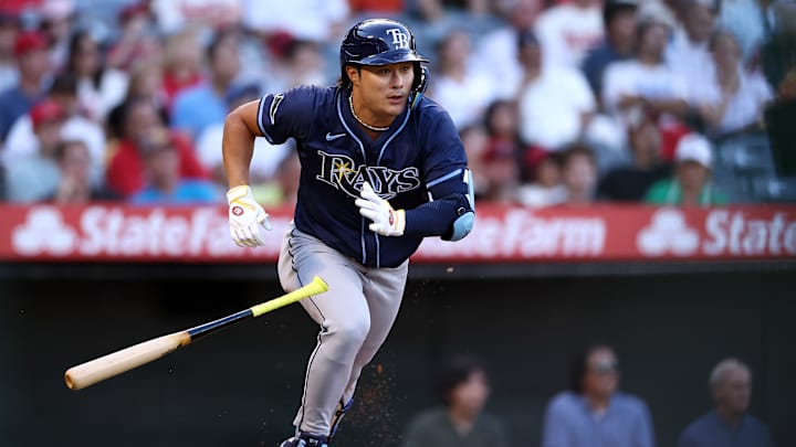 Tampa Bay Rays v Los Angeles Angels