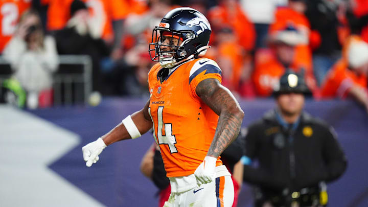 Denver Broncos wide receiver Courtland Sutton is a great bet to find the end zone this week. 