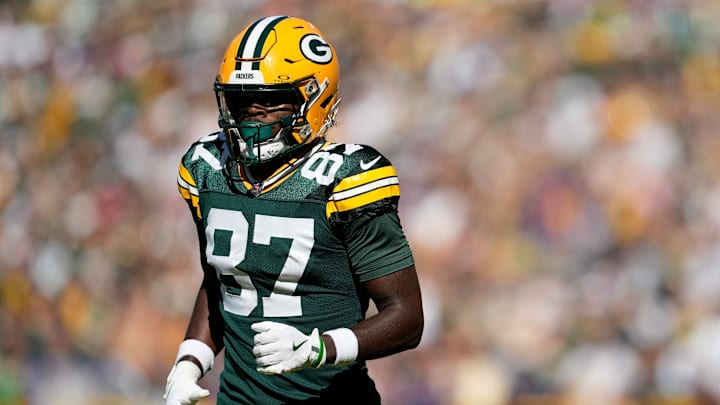 Green Bay Packers wide receiver Romeo Doubs