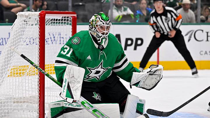 Sep 23, 2026; Dallas, Texas, USA; Dallas Stars goaltender Remi Poirier (31) faces the Minnesota Wild attack during the game at the American Airlines Center. Mandatory Credit: Jerome Miron-Imagn Images Sep 23, 2026; Dallas, Texas, USA; Dallas Stars goaltender Remi Poirier (31) faces the Minnesota Wild attack during the game at the American Airlines Center. Mandatory Credit: Jerome Miron-Imagn Images