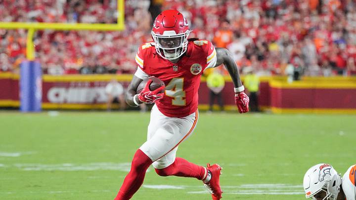 Kansas City Chiefs wide receiver Rashee Rice. Kansas City Chiefs wide receiver Rashee Rice.