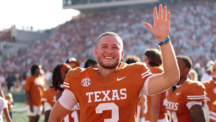 Texas Quarterback Quinn Ewers