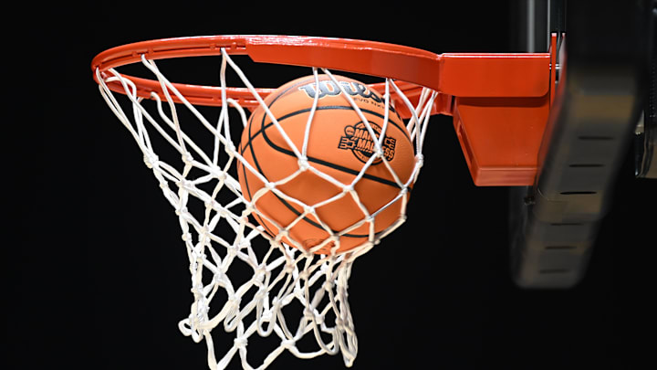 The March Madness logo.