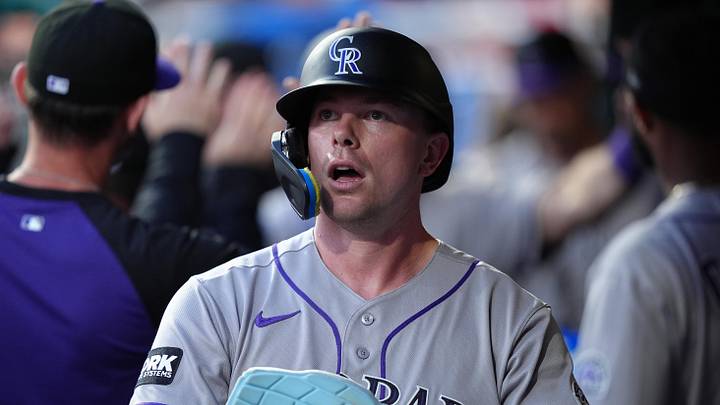 Colorado Rockies outfielder Troy Johnston Colorado Rockies outfielder Troy Johnston