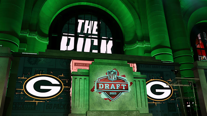 Green Bay Packers on the clock at the NFL draft