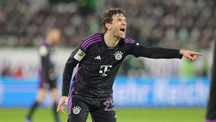 Bayern Munich forward Thomas Muller