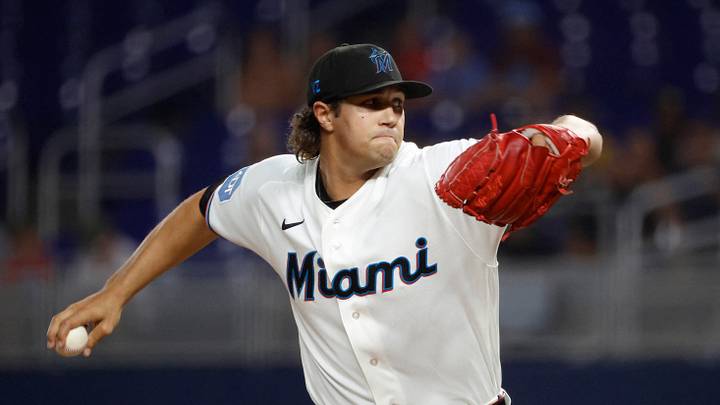 Miami Marlins starting pitcher Tyler Phillips Mandatory Credit: Rhona Wise-Imagn Images Miami Marlins starting pitcher Tyler Phillips Mandatory Credit: Rhona Wise-Imagn Images