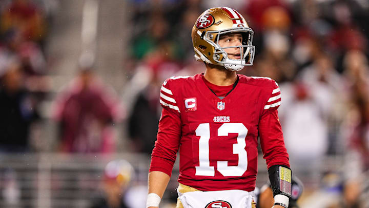 San Francisco 49ers quarterback Brock Purdy (13)