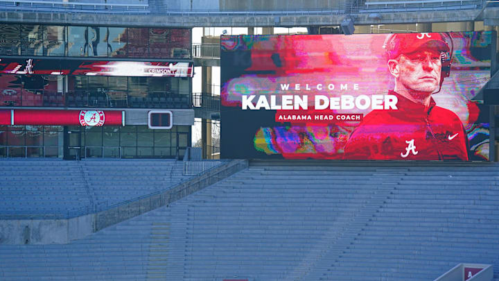 Jan 13, 2024; Tuscaloosa, AL, USA; University of Alabama welcomes their new head football coach